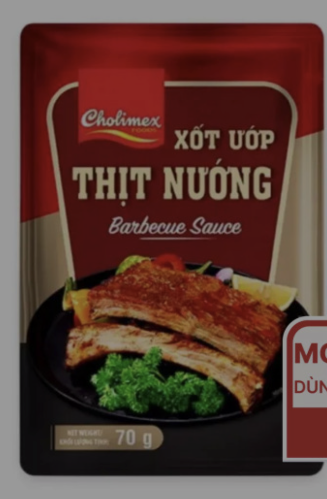 Hộp Sốt Ướp Thịt Nướng Cholimex ( 20 gói x 70g )